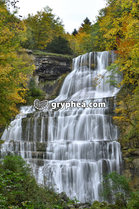 Cascade du Hérisson (Jura) - gryphea.com